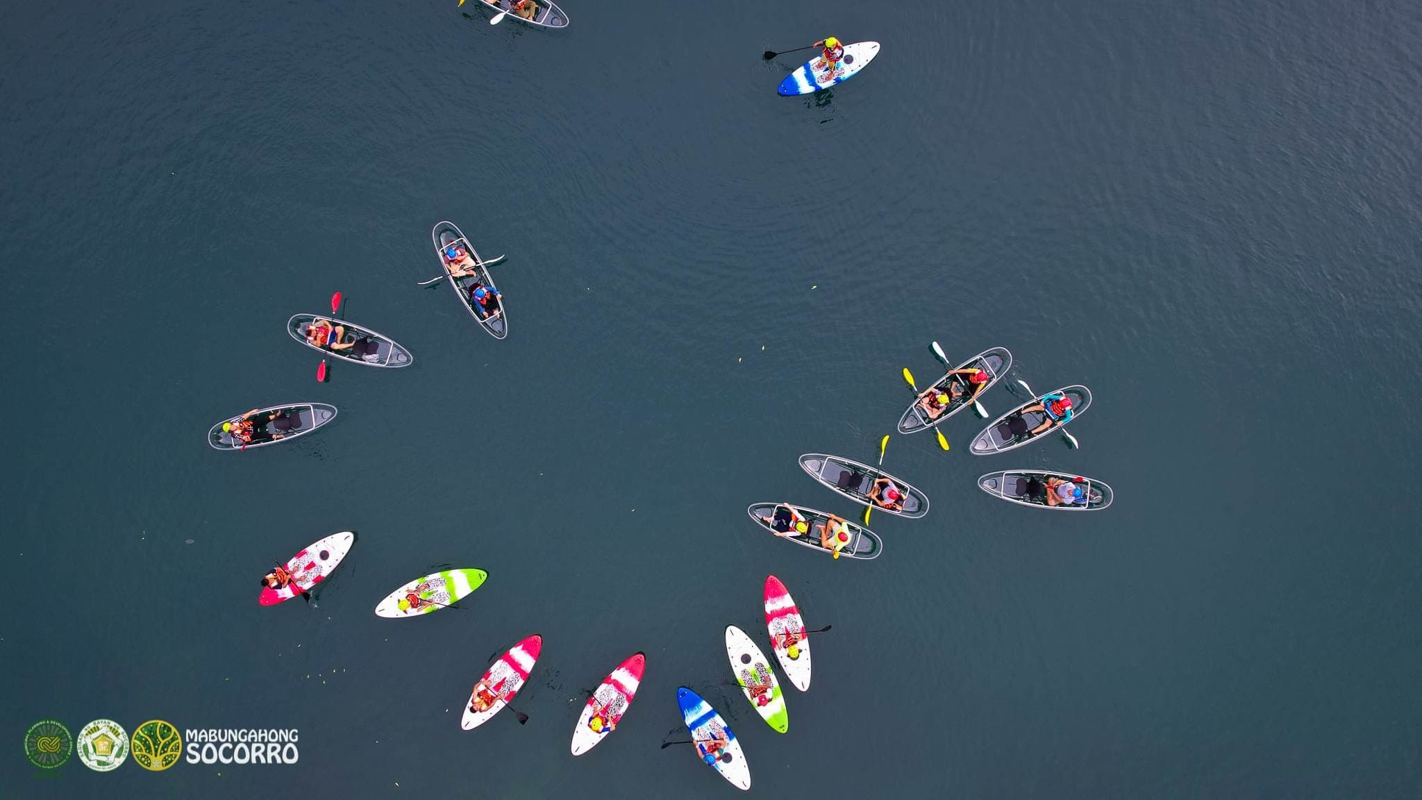 Kayaks on the water near Dagatan Sifai Resort