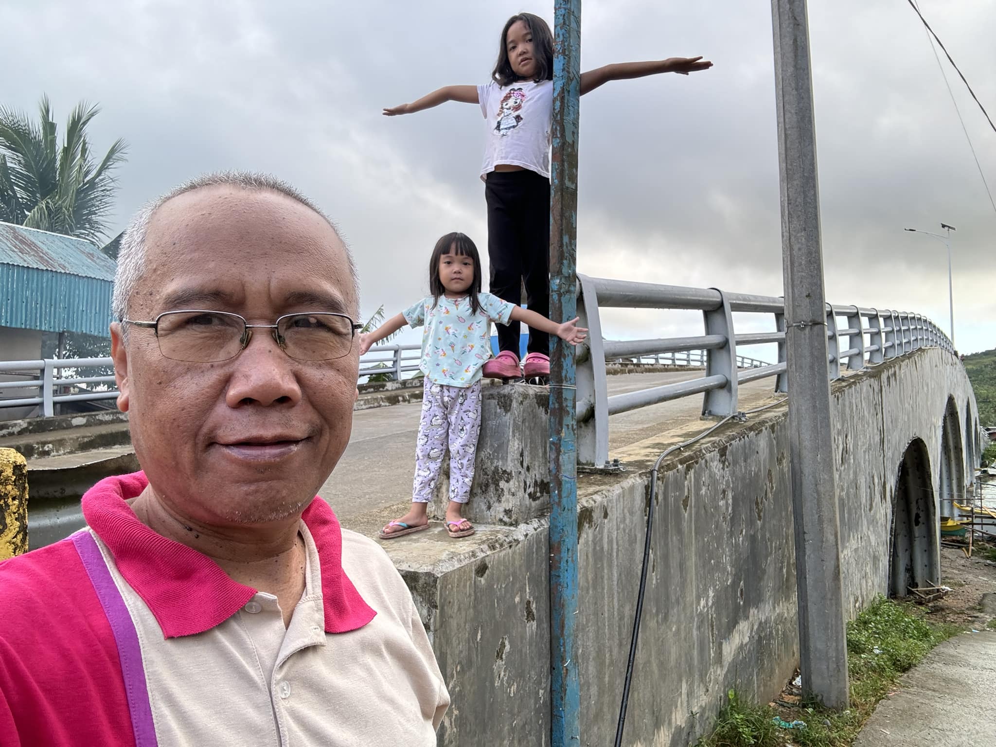 A bridge in Barangay Rizal, a popular local photo spot